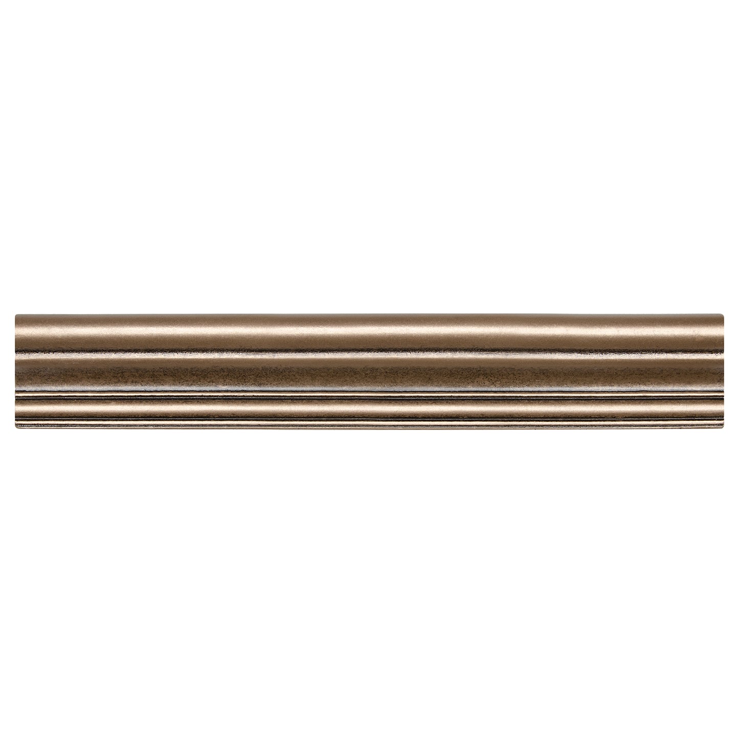 Trendy Metal Decorative Chair Rail Accent Tile Bronze 2"x12" ( 5 Linear Foot )