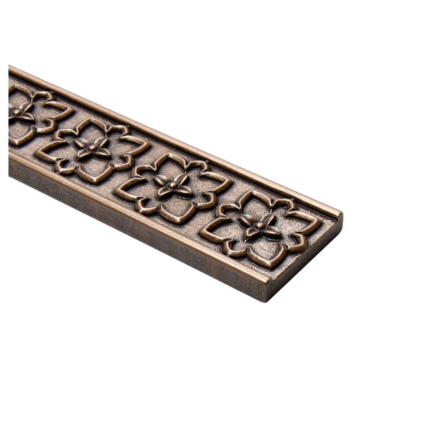 Crown Decorative Border Tile 2 1/2"x12" Bronze (Pack of 5 )