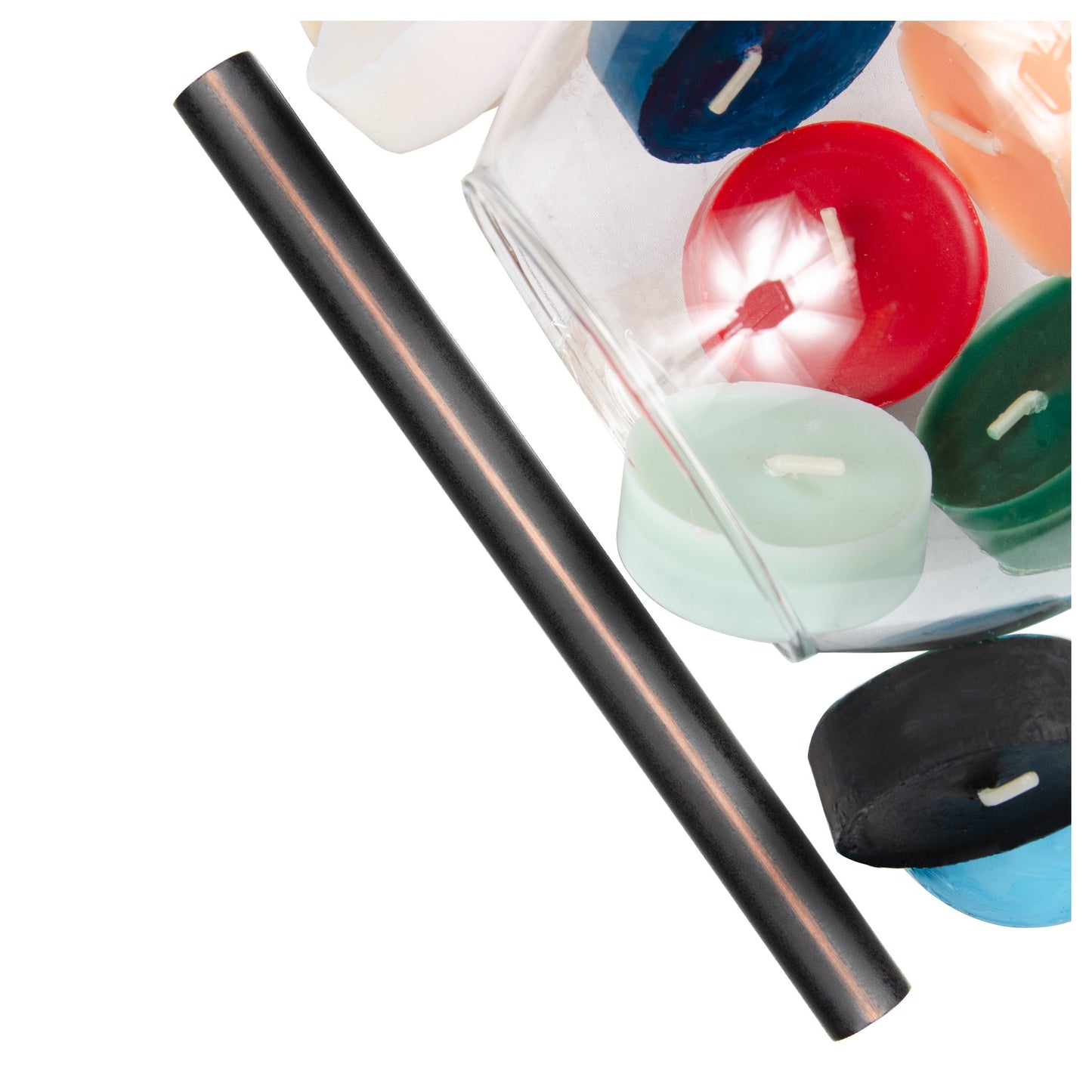 Urban Oil Rubbed Bronze 1/2 in. x 6 in. Metal Pencil Liner Wall Tile Trim (2.5 Linear Foot/Case)