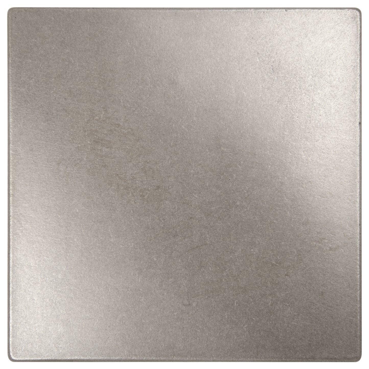 Plano Metal Insert Tile Brushed Nickel 2x2 ( PACK OF 8 PIECE )