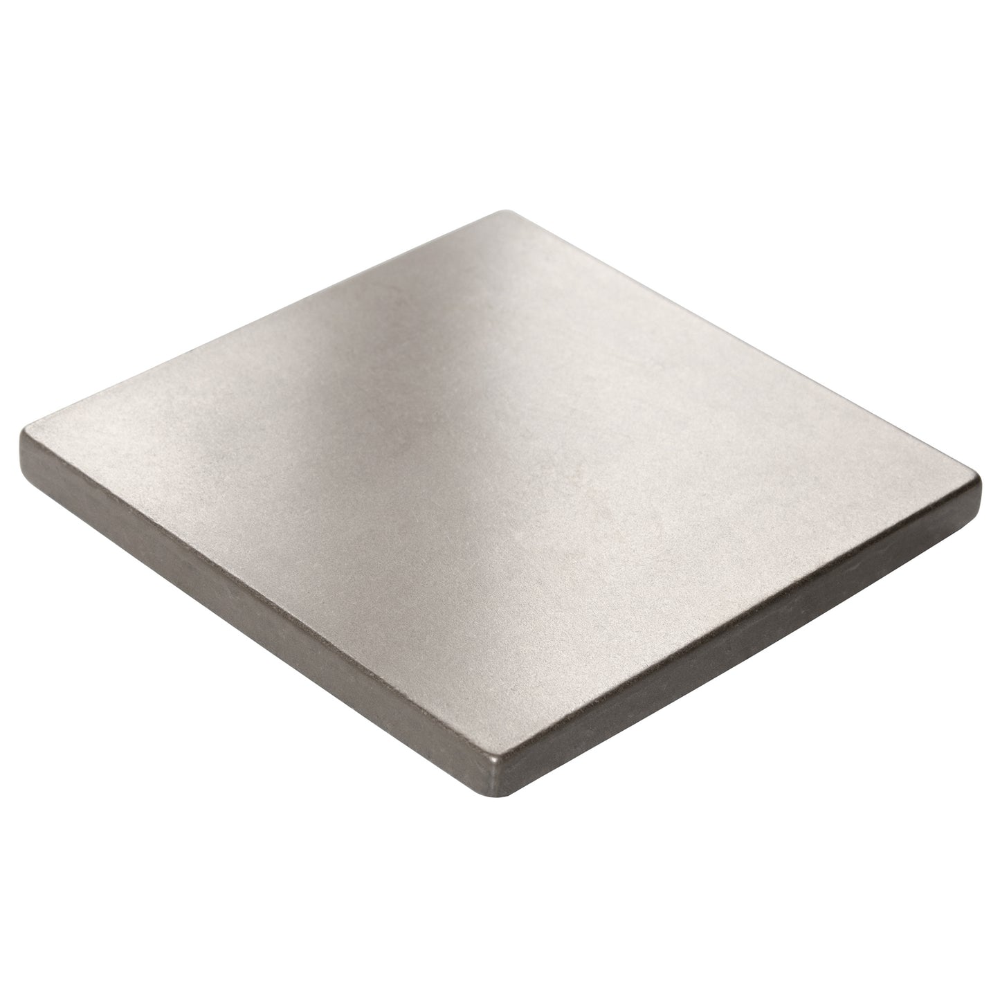 Plano Metal Insert Tile Brushed Nickel 2x2 ( PACK OF 8 PIECE )