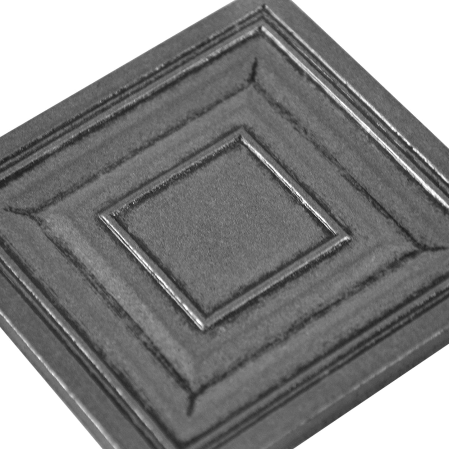 Custom Metal Insert Tile Pewter 2x2 ( PACK OF 8 PIECE )