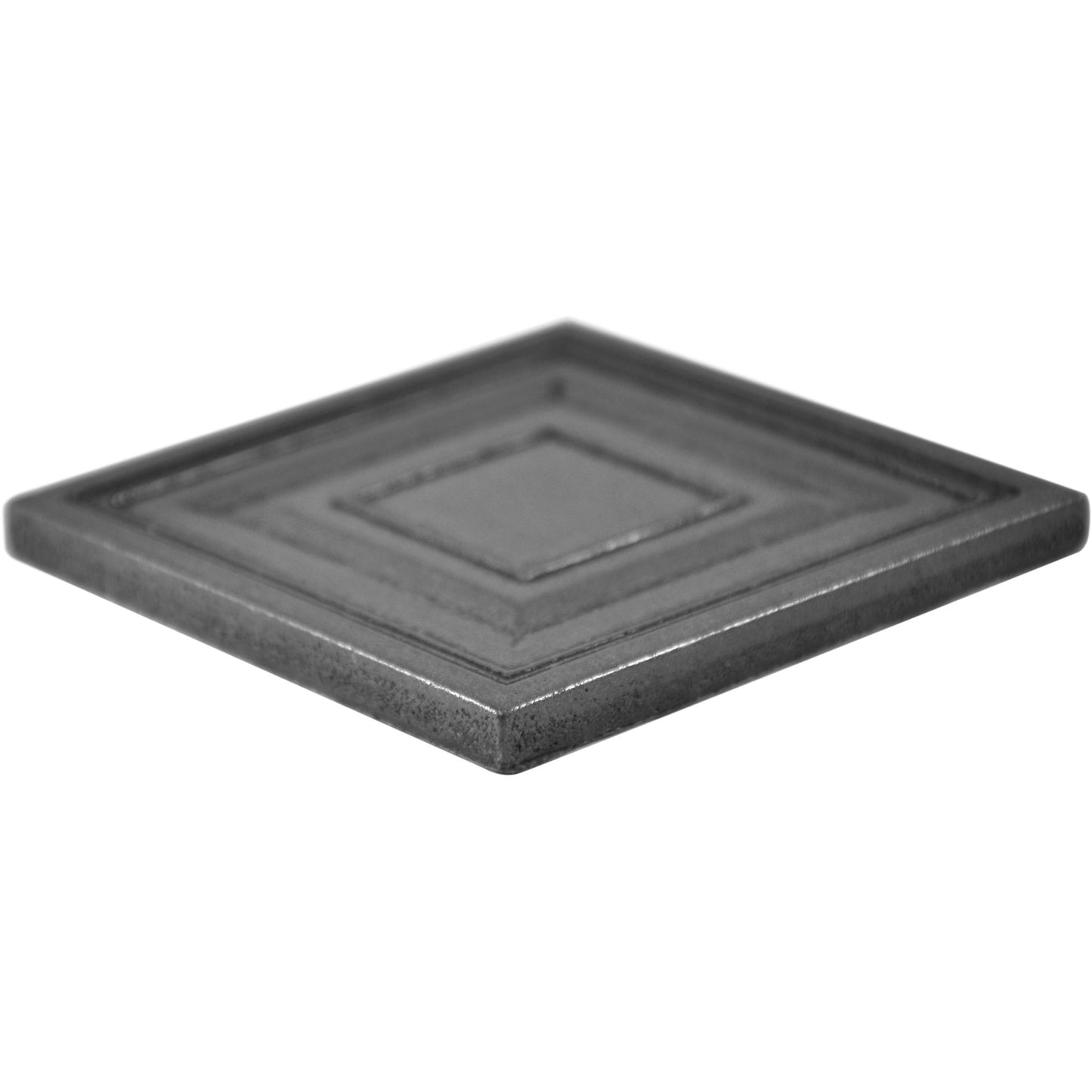 Custom Metal Insert Tile Pewter 2x2 ( PACK OF 8 PIECE )