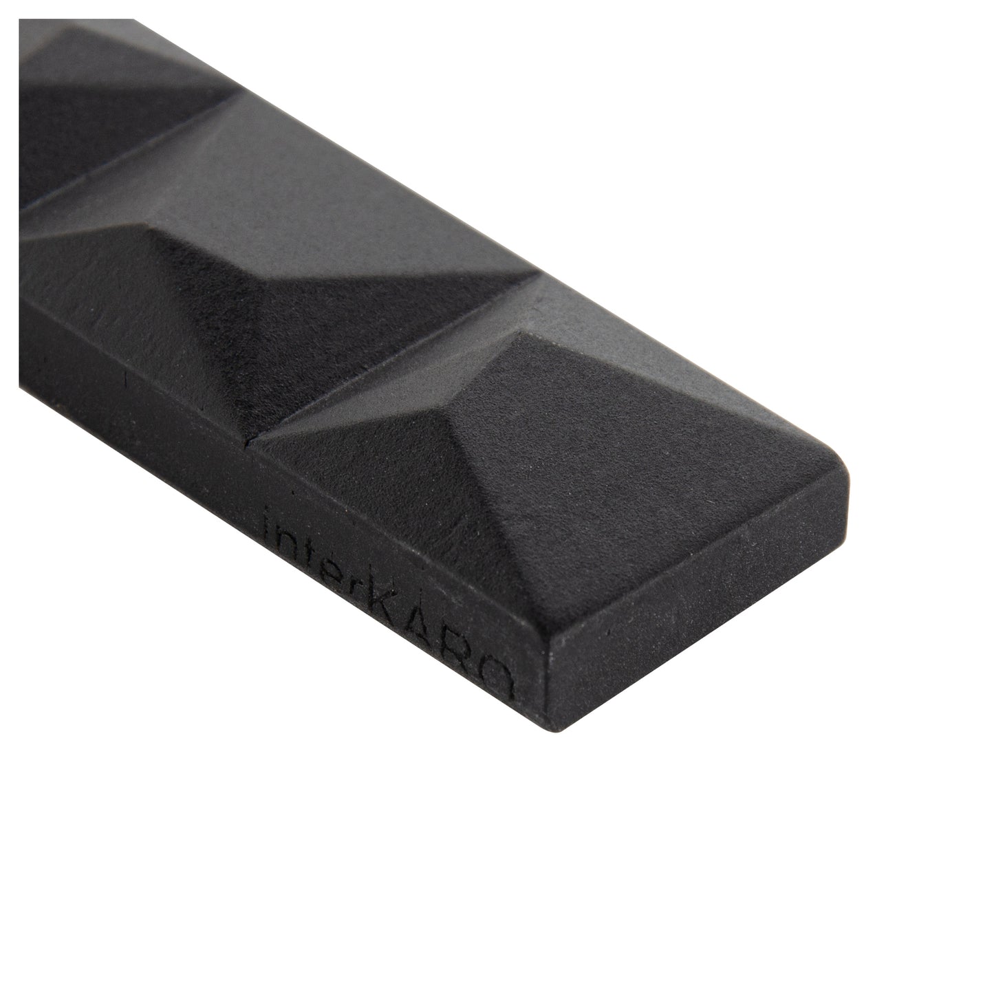 Shapes Decorative Metal Border Liner Tile Trim Matt Iron Black 1.2" x 12" ( PACK OF 5 PIECE)
