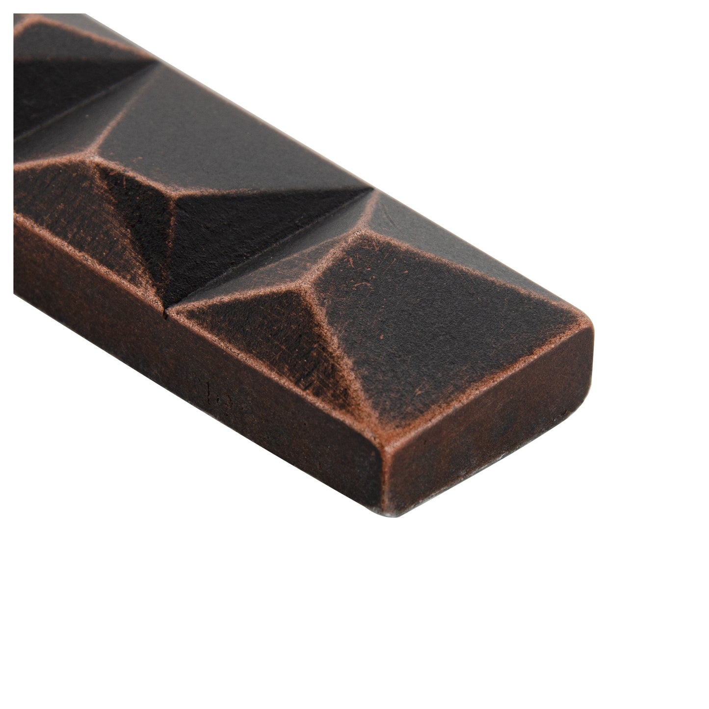 Shapes Decorative Metal Border Liner Tile Trim Oil Rubbed Bronze 1.2" x 12" ( PACK OF 5 PIECE)