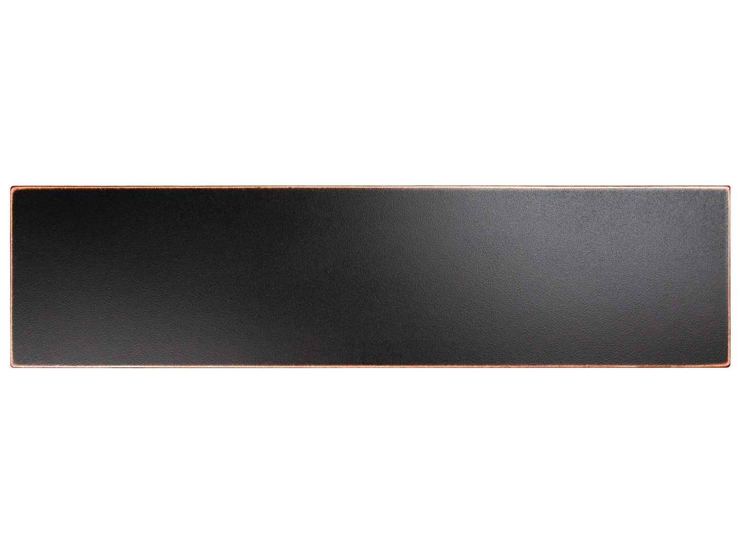 Oil Rubbed Bronze Encore Metal Wall Tile 3" x 12"