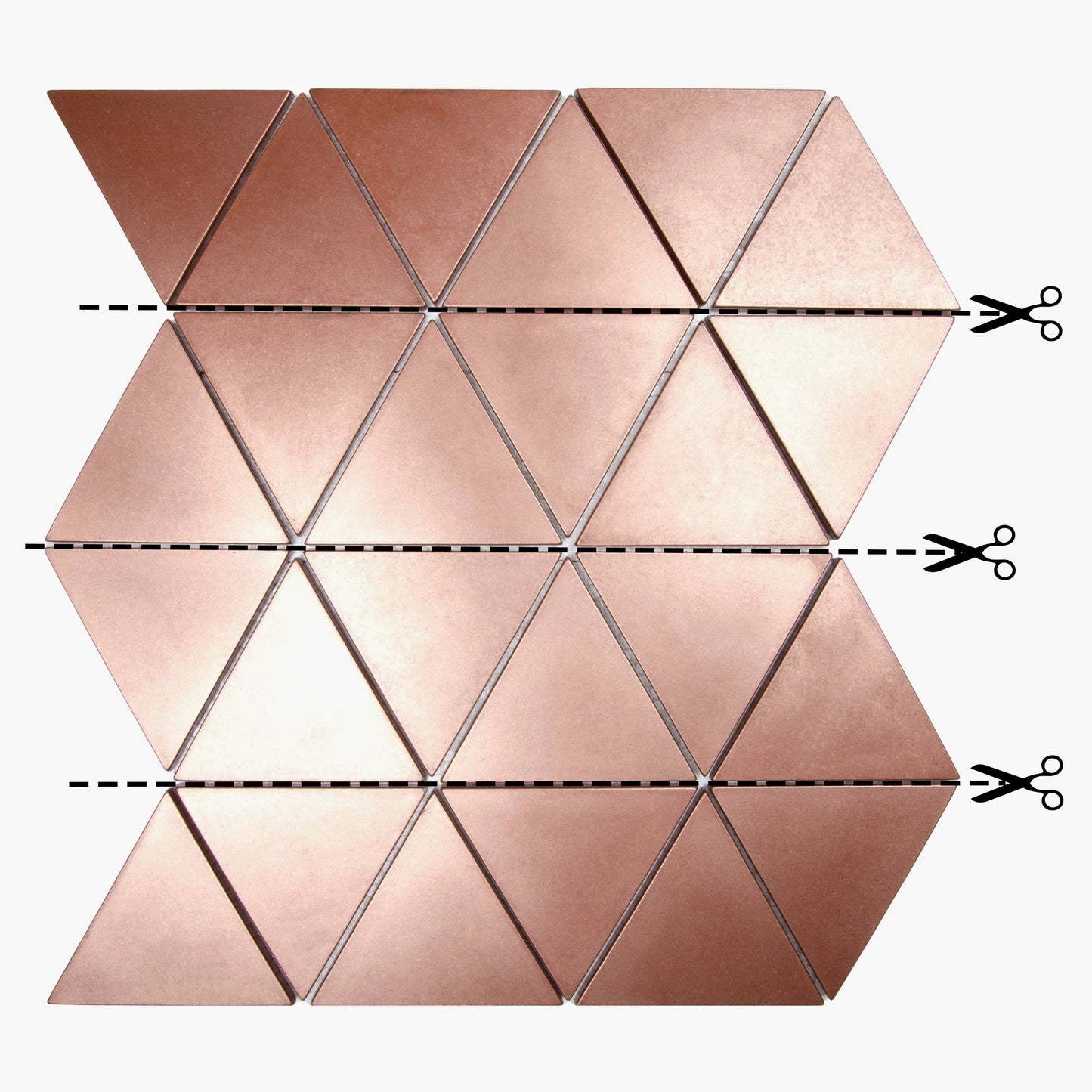 Copper Encore 3 6/16" Triangle - 12" x 12"