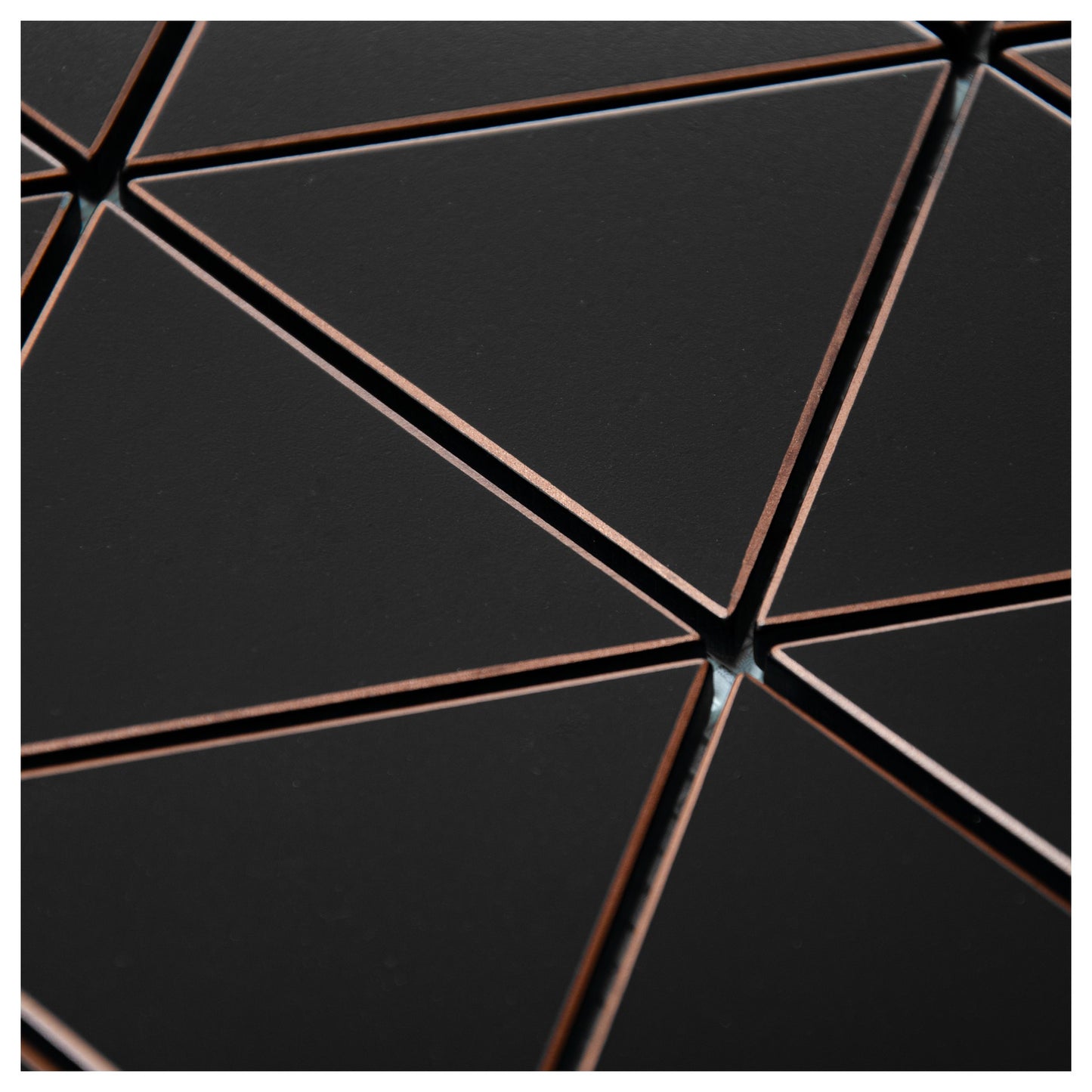 Oil Rubbed Bronze Encore 3 6/16" Triangle - 12" x 12"