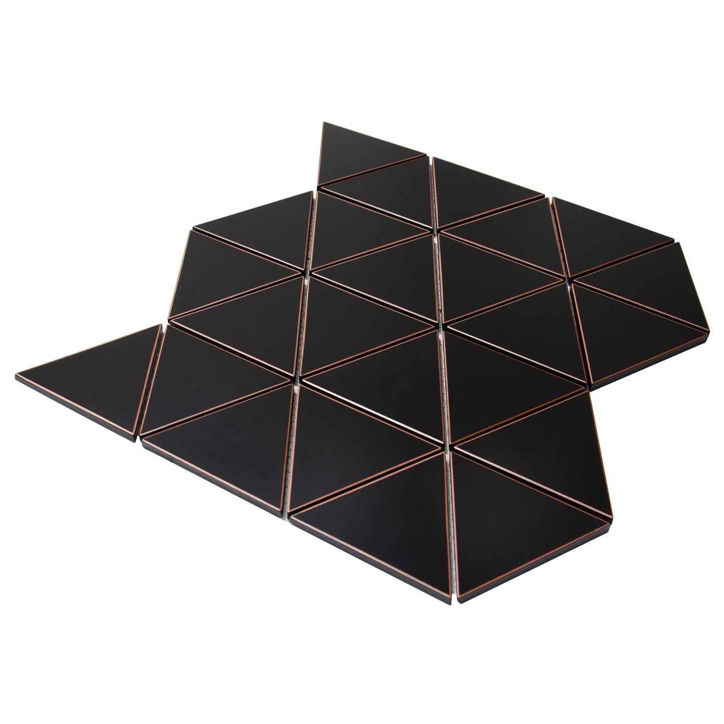 Oil Rubbed Bronze Encore 3 6/16" Triangle - 12" x 12"