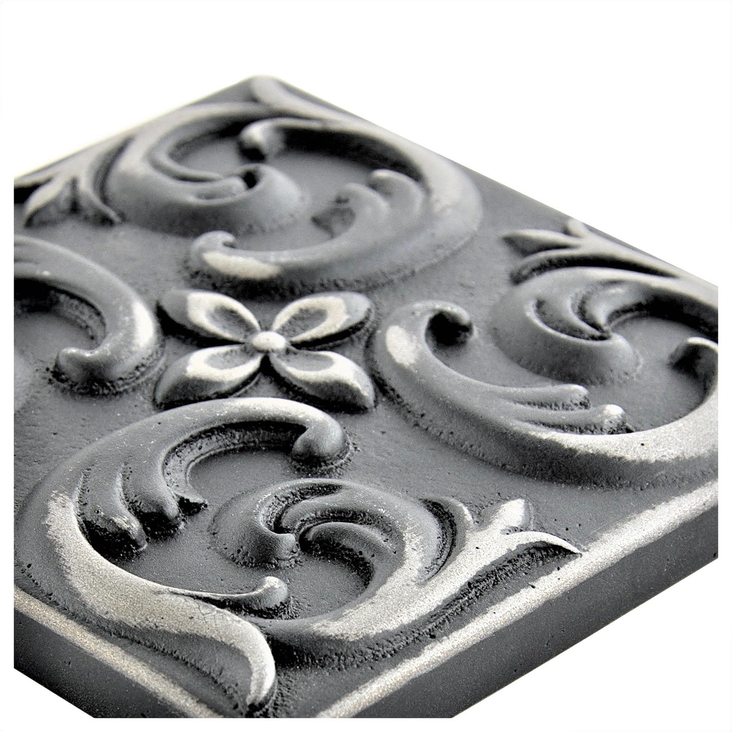 Moroccon Metal Insert Tile Wrought Iron 2x2 ( PACK OF 8 PIECE)