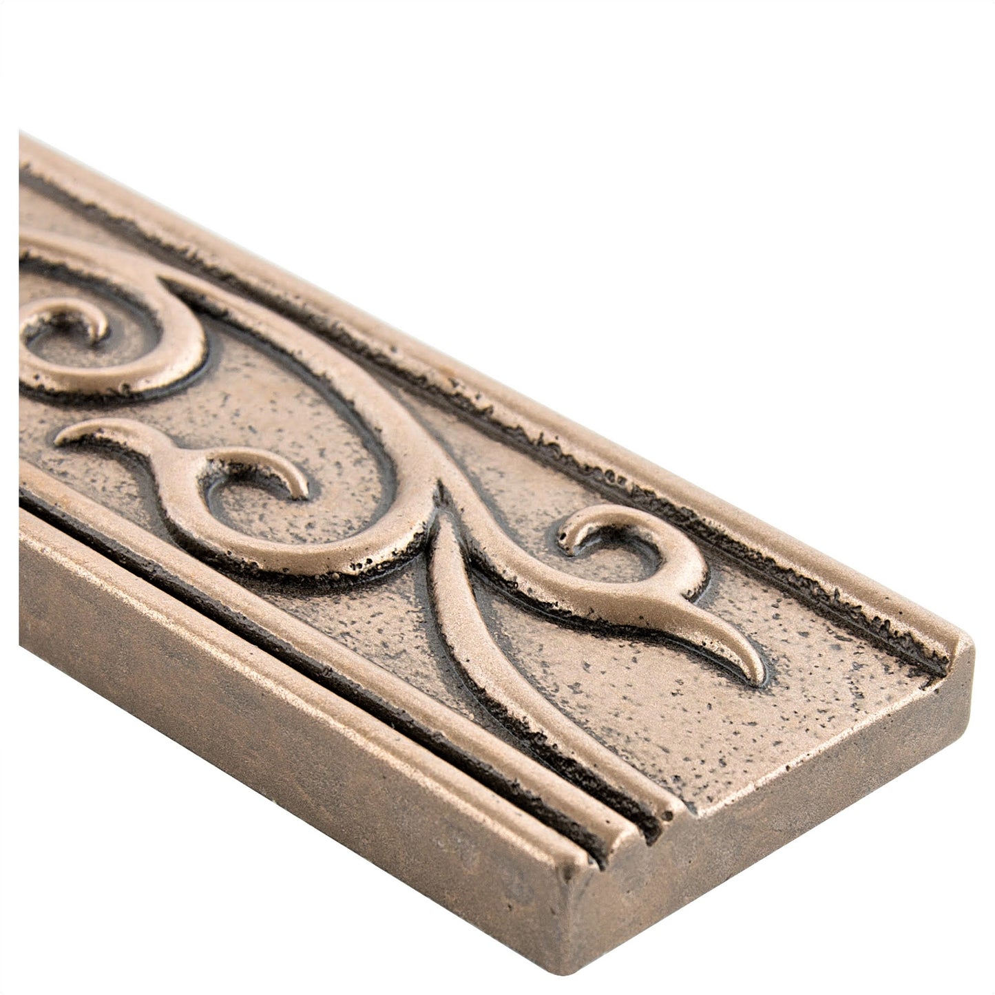 Cypress Metal Border Liner Tile Bronze 1 3/4 x 12 ( PACK OF 5 PIECE )