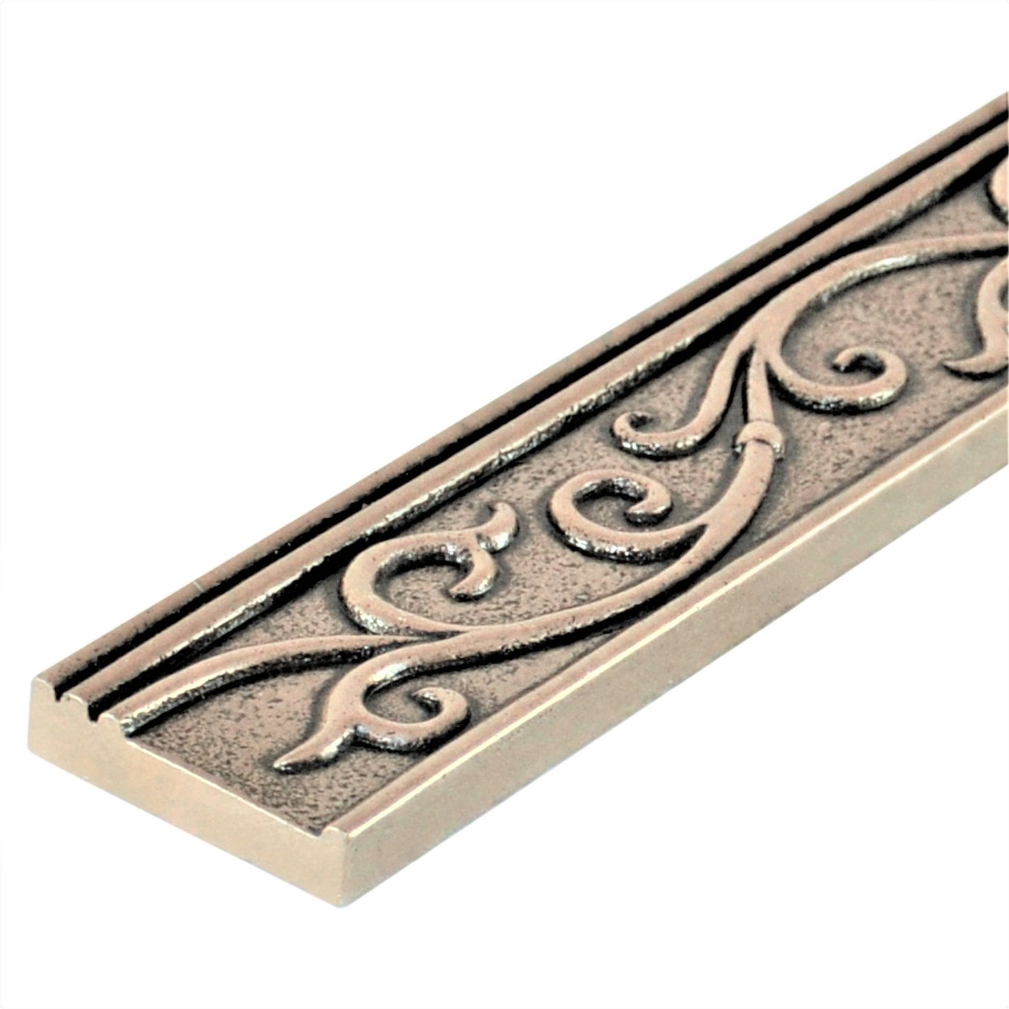Cypress Metal Border Liner Tile Bronze 1 3/4 x 12 ( PACK OF 5 PIECE )