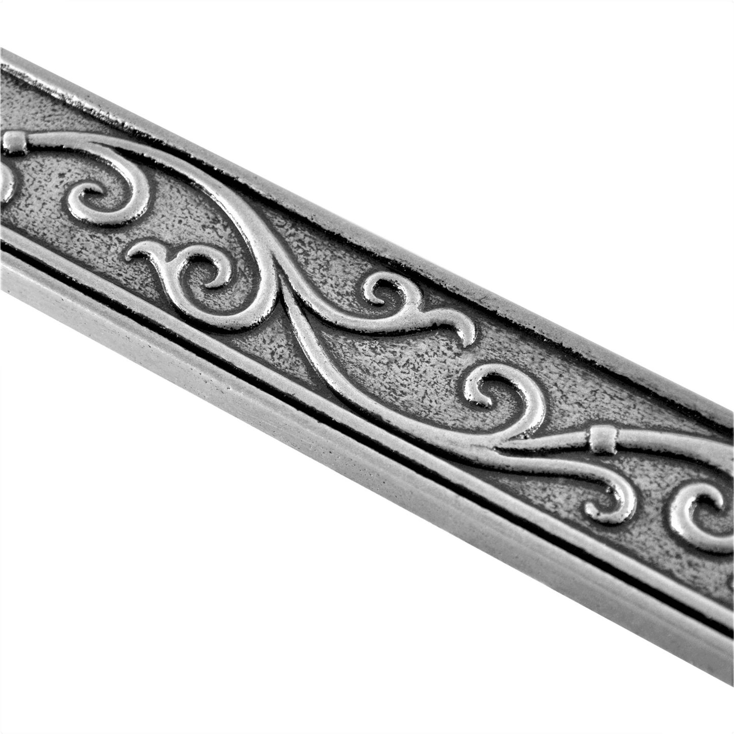 Cypress Metal Border Liner Tile Pewter Nickel 1 3/4 x 12 ( PACK OF 5 PIECE )