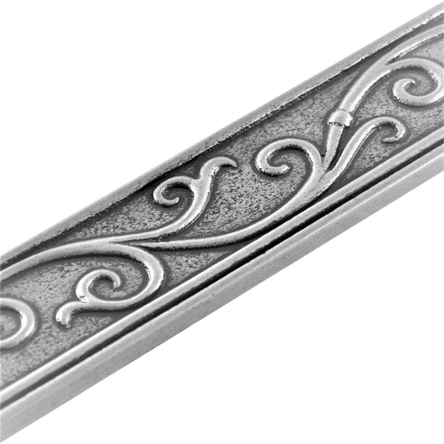 Cypress Metal Border Liner Tile Pewter Nickel 1 3/4 x 12 ( PACK OF 5 PIECE )