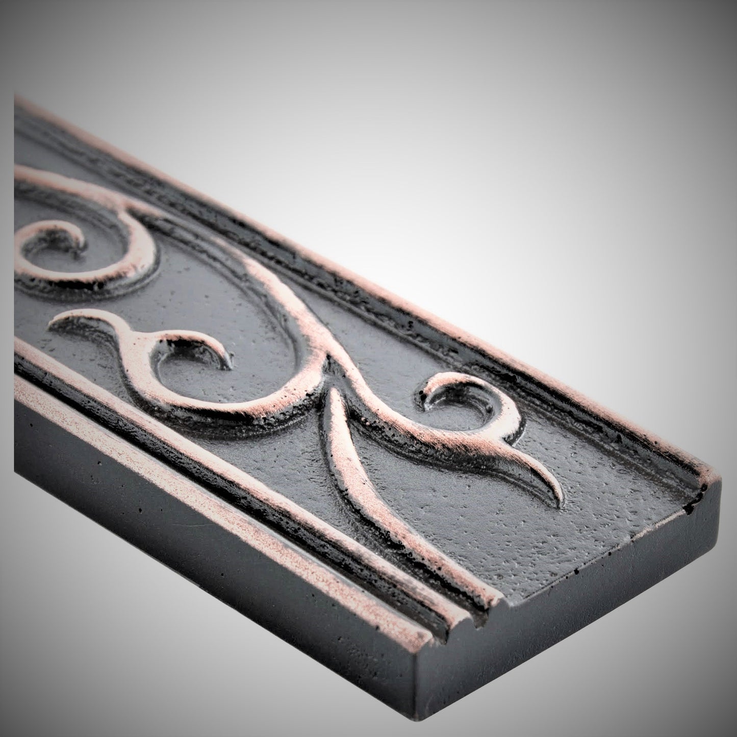 Cypress Metal Border Liner Tile Oil Rubbed Bronze 1 3/4 x 12 ( PACK OF 5 PIECE )