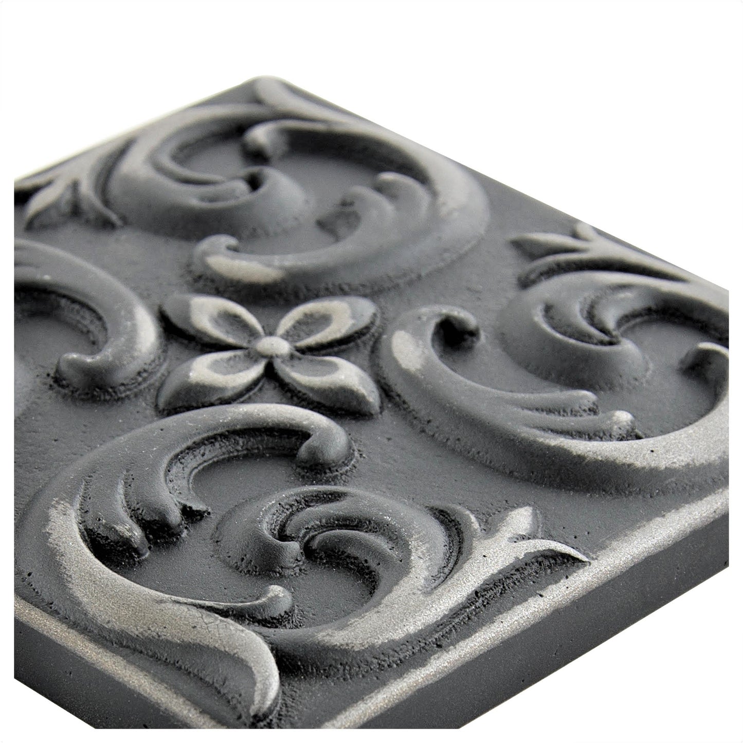 Moroccon Metal Insert Tile Wrought Iron 4x4 ( PACK OF 4 PIECE)