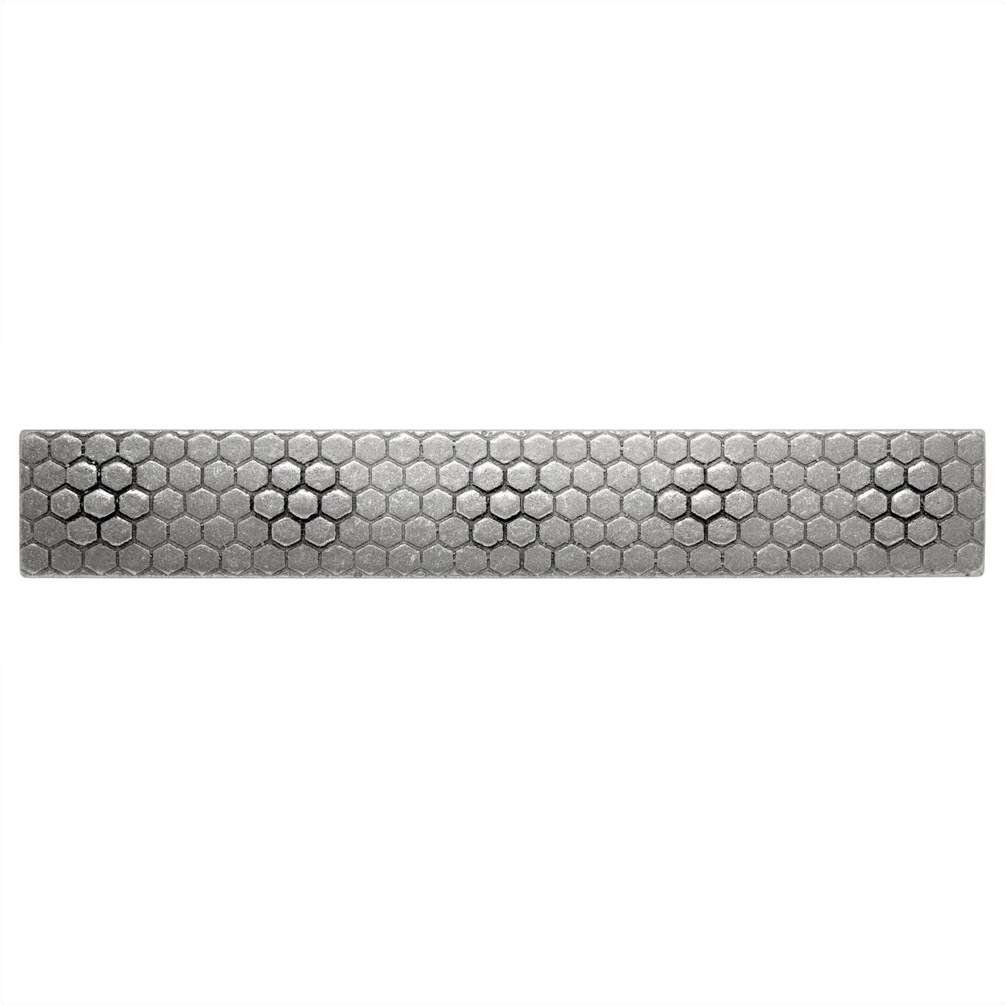 Floral Hex Tile Trim Nickel 1x 6 ( PACK OF 5 PIECE )