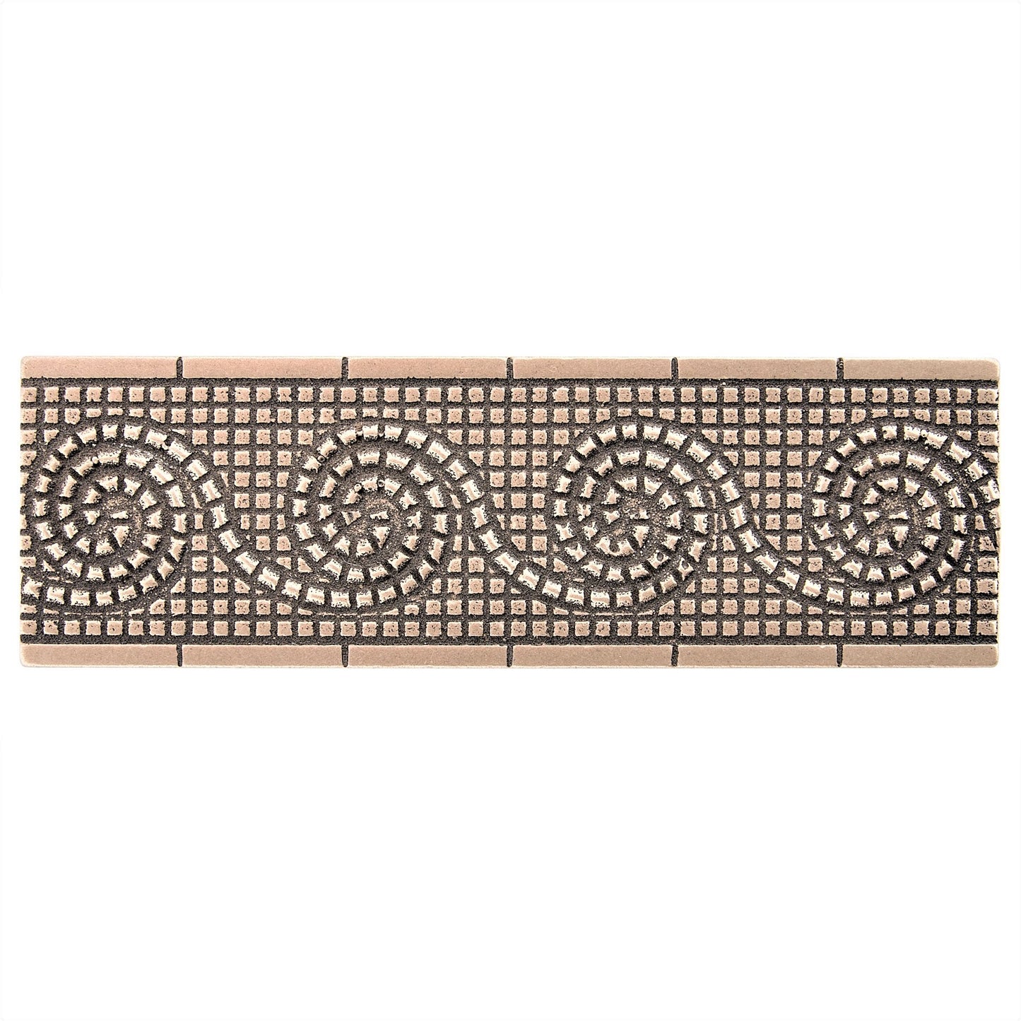 Wave Border Tile Trim Bronze 2x6 ( PACK OF 5 PIECE )