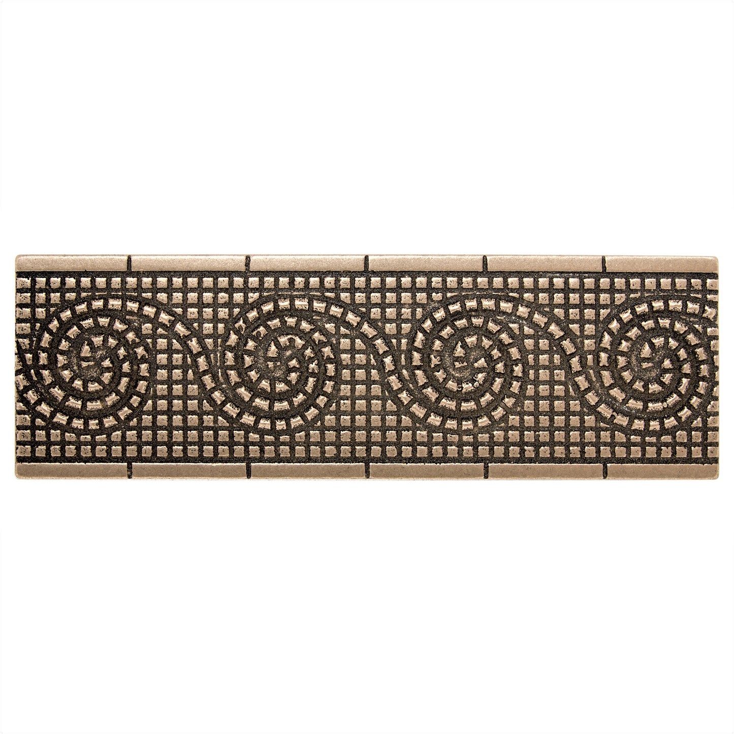 Wave Border Tile Trim Bronze 2x6 ( PACK OF 5 PIECE )