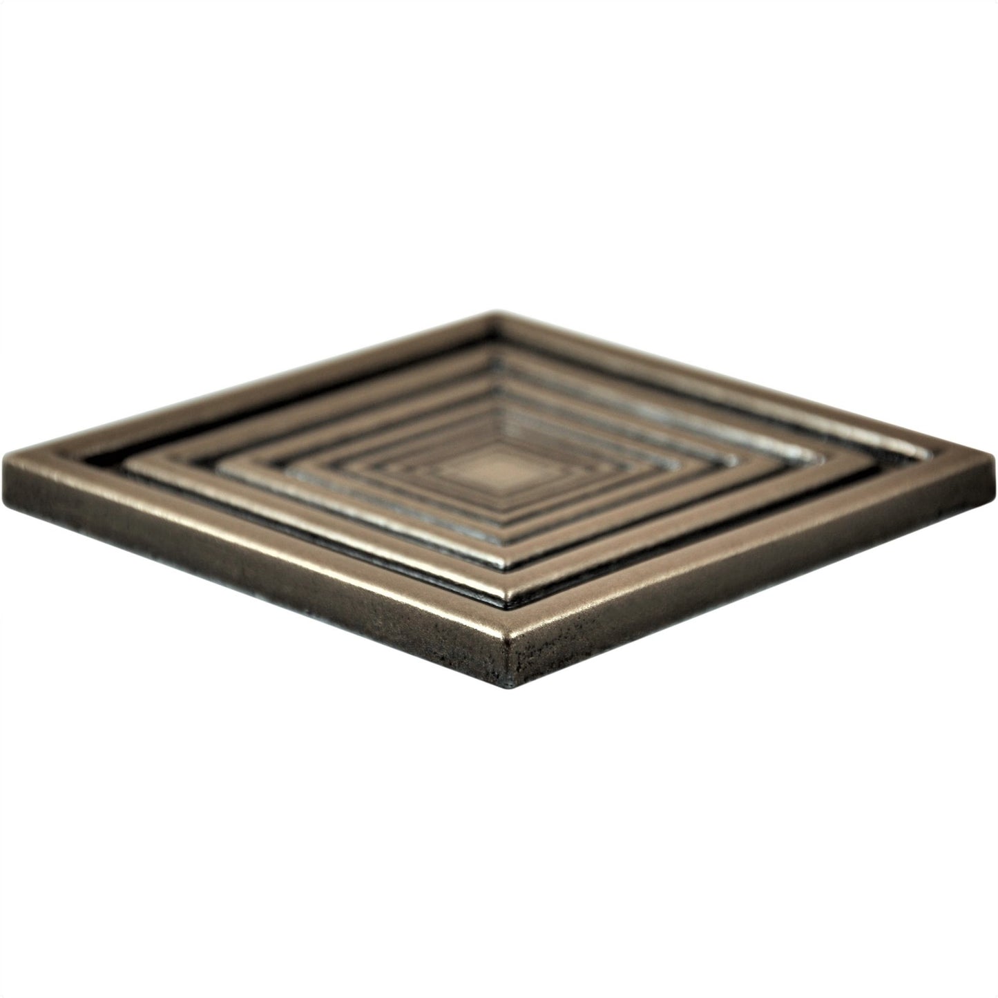Focus Metal Insert Tile Bronze 4x4 ( PACK OF 4 PIECE)