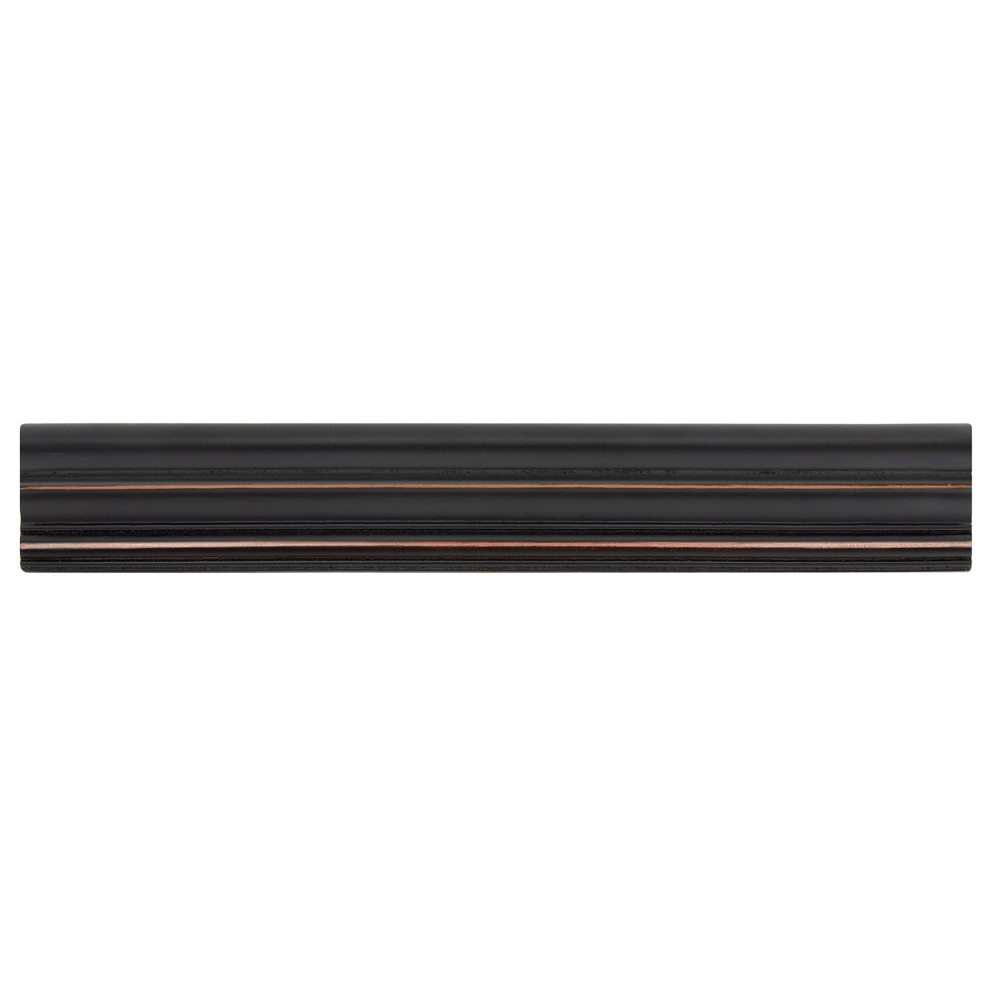 Trendy Metal Decorative Chair Rail Accent Tile Oil Rubbed Bronze 2"x12" ( 5 Linear Foot )