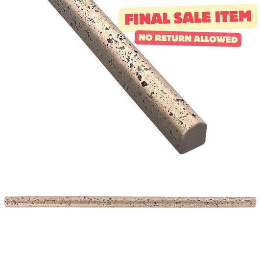 Prima Antique Bronze Pencil Tile Trim 1/2 x 12 ( PACK OF 5 PIECE )