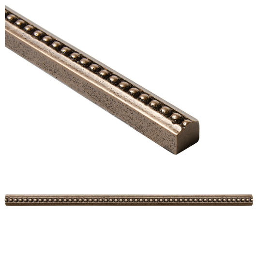 Droplet Metal  Border Liner Tile Bronze 9/16 x 12 ( PACK OF 5 PIECE)