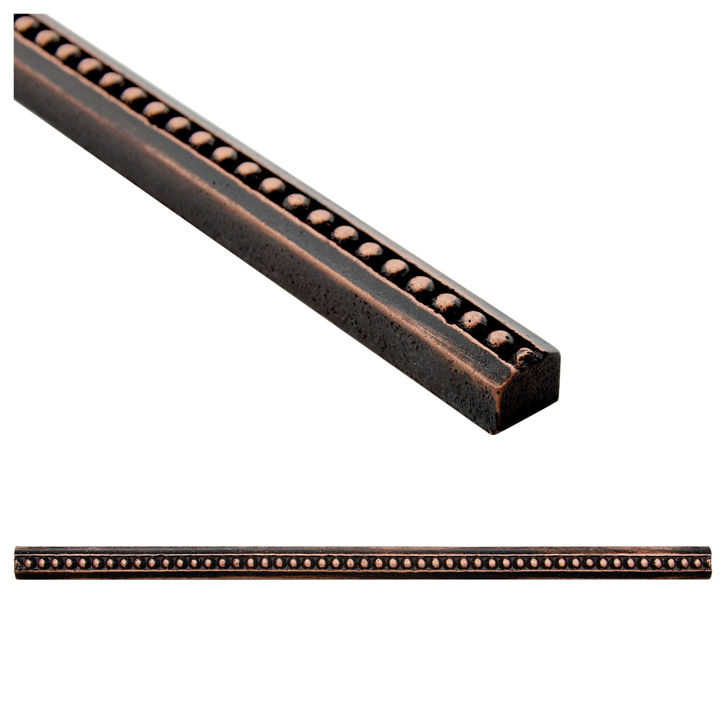 Droplet Metal  Border Liner Tile Oil Rubbed Bronze 9/16 x 12 ( PACK OF 5 PIECE)