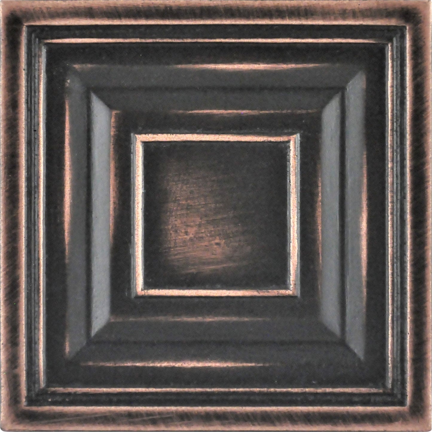 Custom Metal Insert Tile Oil Rubbed Bronze 2x2 ( PACK OF 8 PIECE )