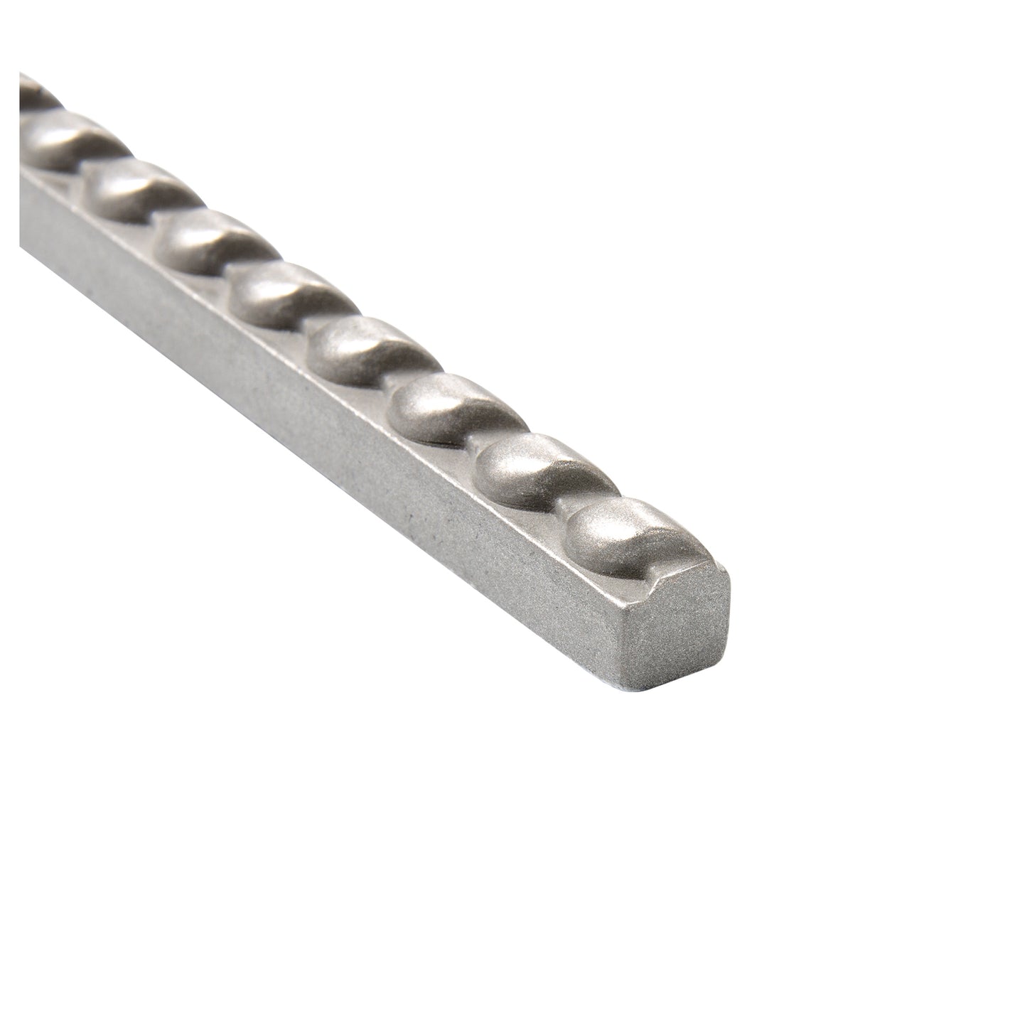Rope Decorative Liner Brushed Nickel Tile Trim 1/2 x 12 ( PACK OF 5 PIECE )