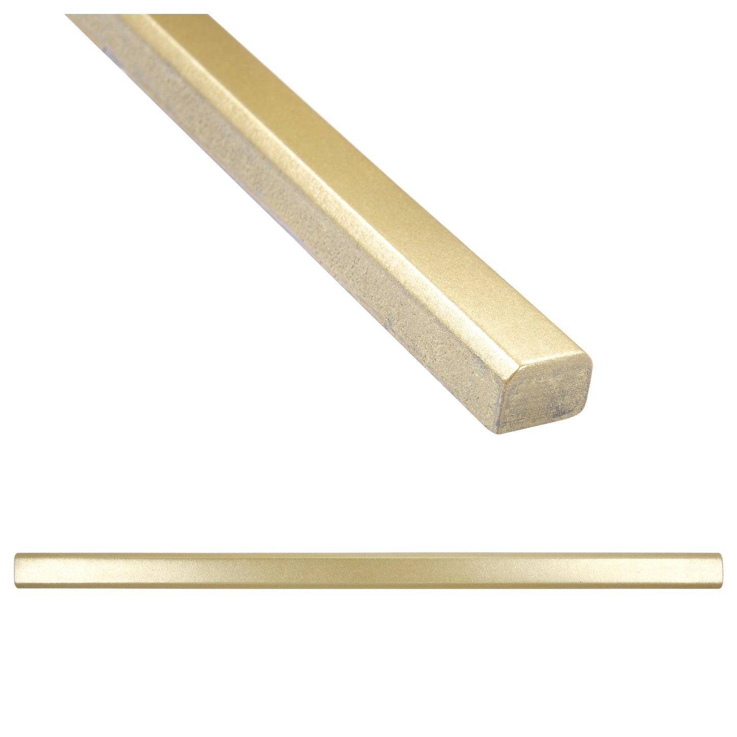 Liso Decorative Liner Brass Gold Tile Trim 5/8 x 12 ( PACK OF 5 PIECE )