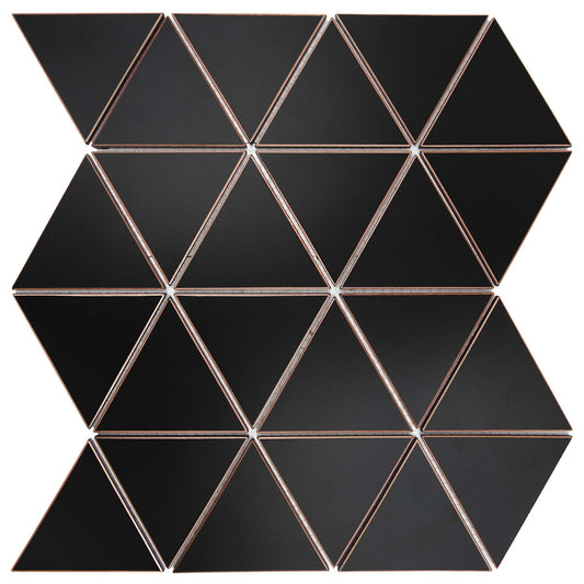 Oil Rubbed Bronze Encore 3  6/16" Triangle - 12" x 12"