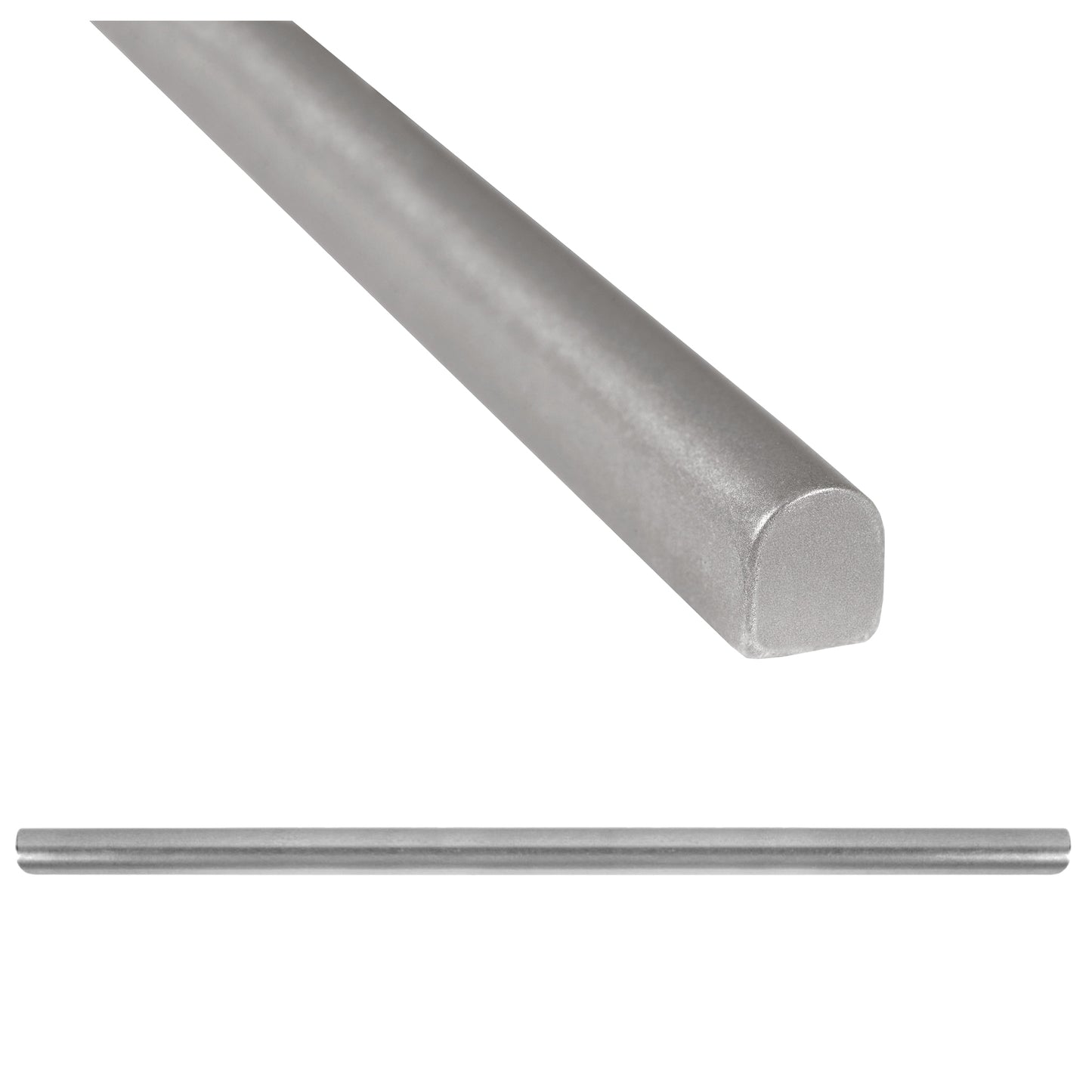 Universal Pewter Nickel 1/2 in. x 12 in. Matte Metallic Pencil Liner Wall Tile Trim (5 Linear Foot/Case)