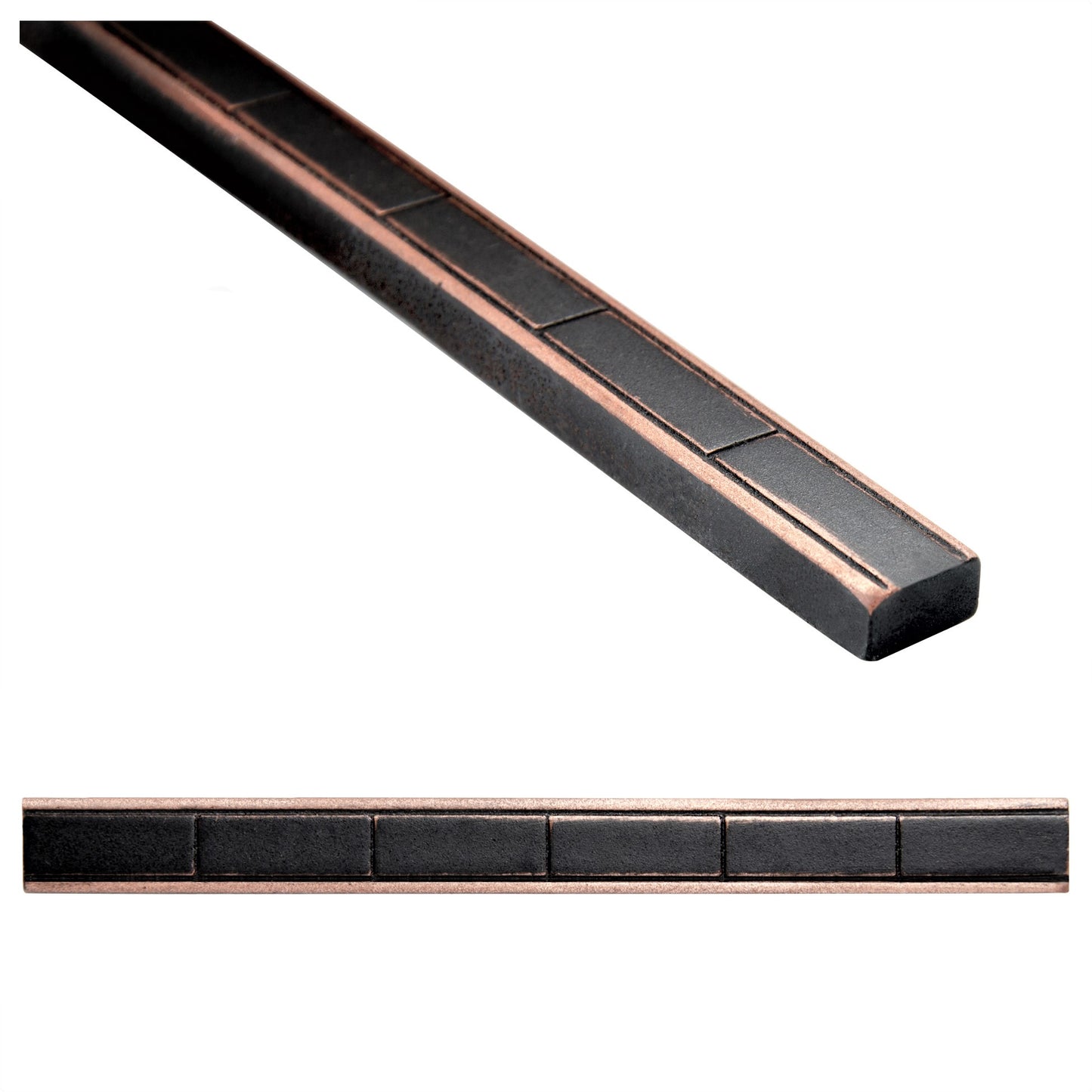 Trendy Contempo Pencil Liner Oil Rubbed Bronze 1/2 x 6 ( PACK OF 5 PIECE )