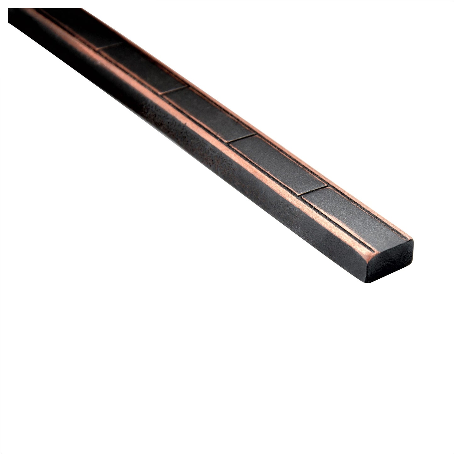 Trendy Contempo Pencil Liner Oil Rubbed Bronze 1/2 x 6 ( PACK OF 5 PIECE )