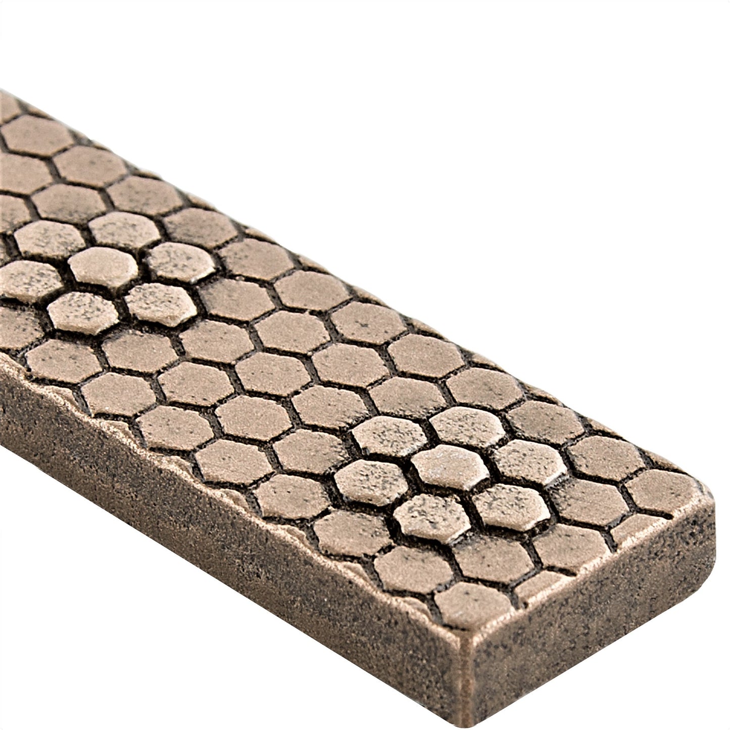 Floral Hex Tile Trim  Bronze 1x 6 ( PACK OF 5 PIECE )