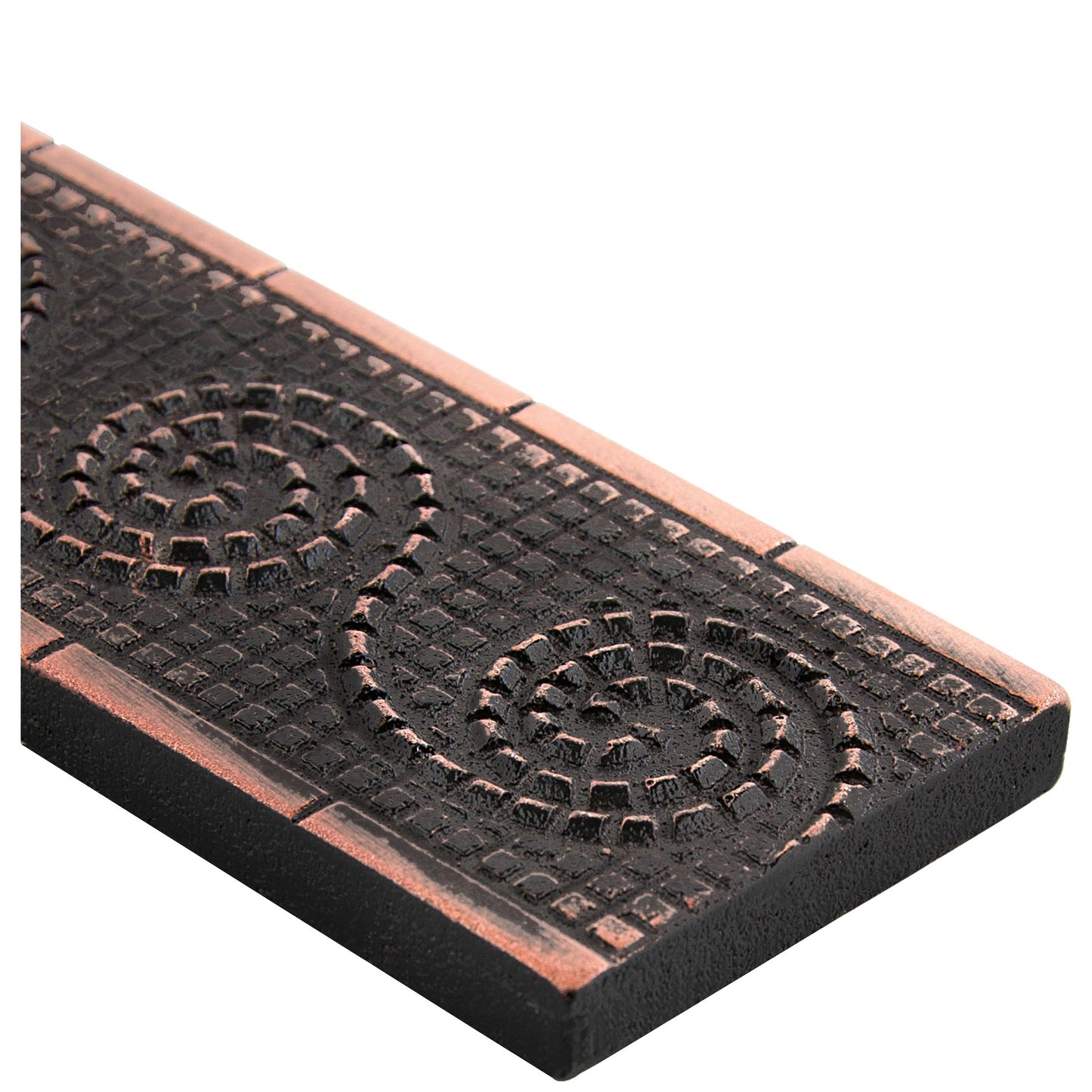 Wave Border Tile Trim Oil Rubbed Bronze 2x6 ( PACK OF 5 PIECE )