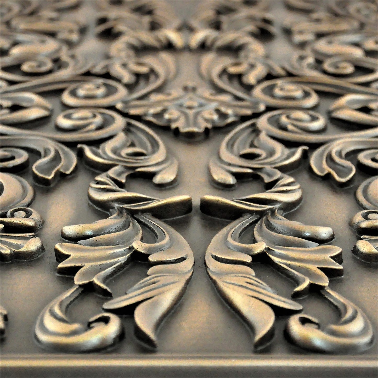 Backsplash Tile for Kitchen and Fireplace Cypress 16" x 24"  Bronze