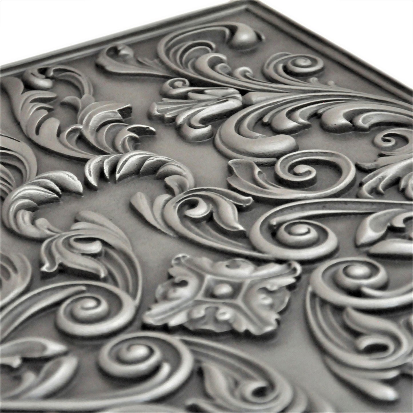 Backsplash Tile for Kitchen and Fireplace Cypress 16" x 24" Pewter