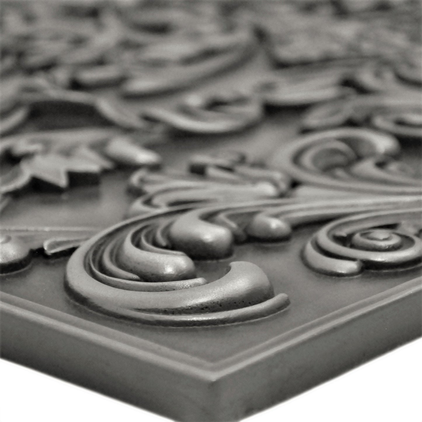 Backsplash Tile for Kitchen and Fireplace Cypress 16" x 24" Pewter