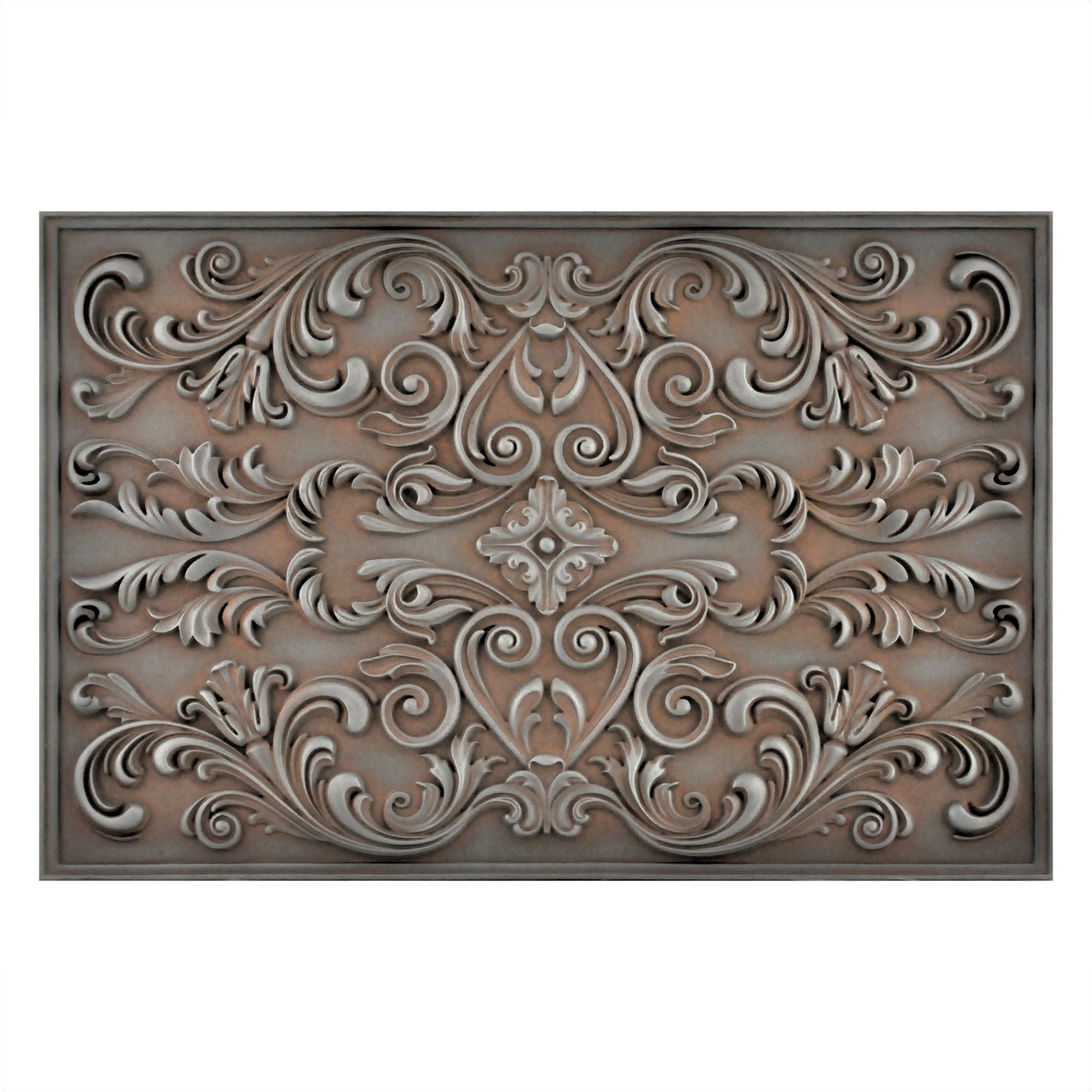 Backsplash Tile for Kitchen and Fireplace Cypress 16" x 24" Iron Rust