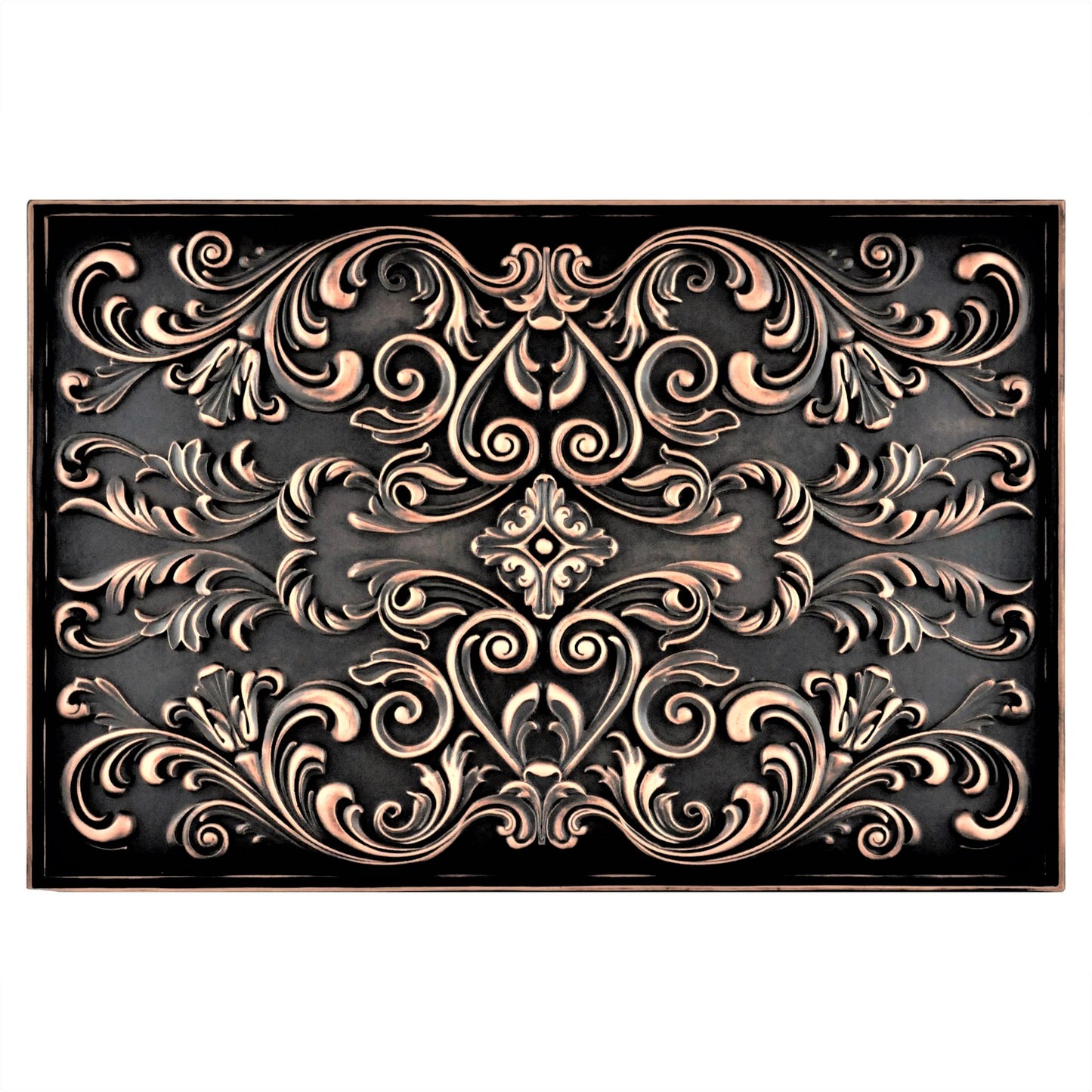 Backsplash Tile for Kitchen and Fireplace Cypress 16" x 24" Oil Rubbed Bronze