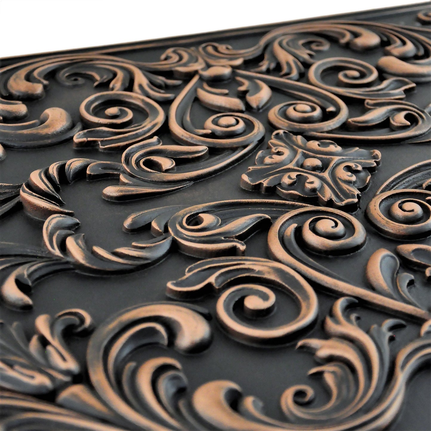 Backsplash Tile for Kitchen and Fireplace Cypress 16" x 24" Oil Rubbed Bronze