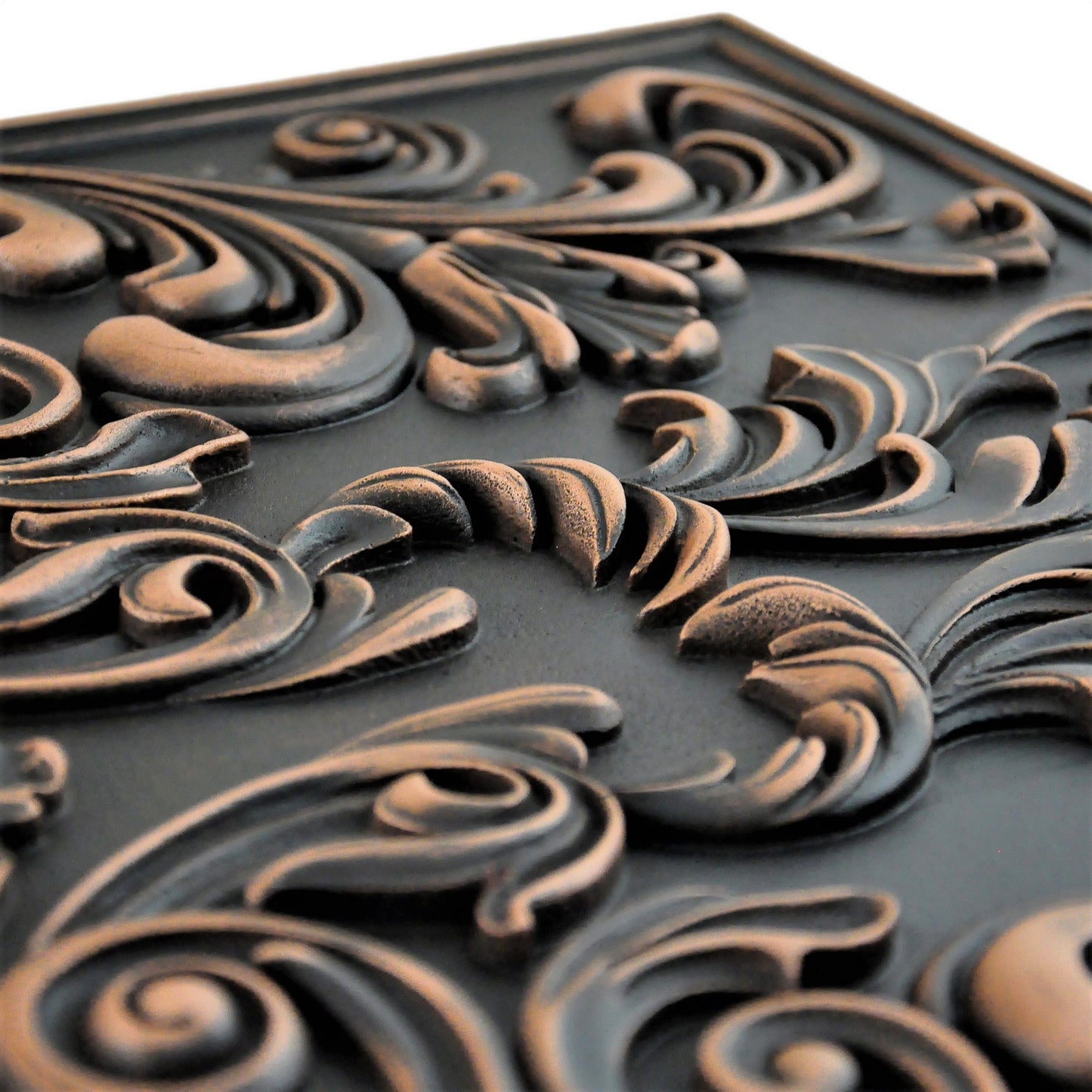 Backsplash Tile for Kitchen and Fireplace Cypress 16" x 24" Oil Rubbed Bronze