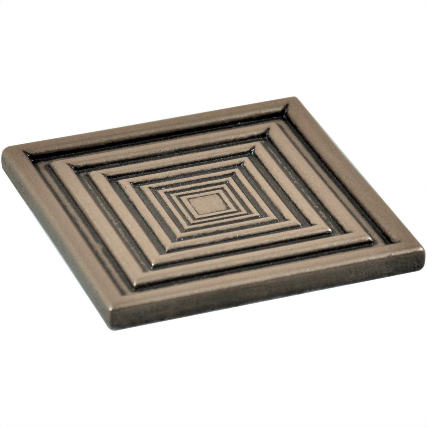 Focus  Metal  Insert Tile Bronze 4x4 ( PACK OF 4 PIECE)