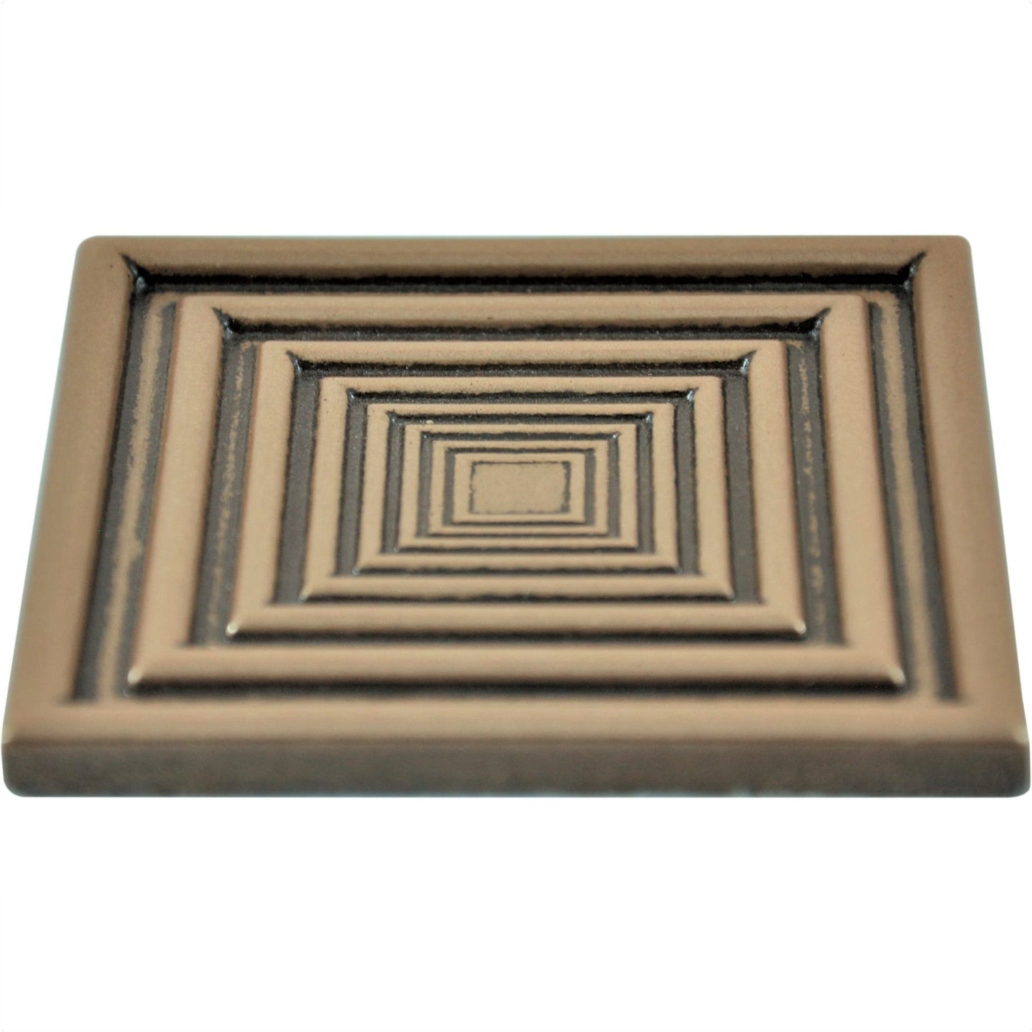 Focus  Metal  Insert Tile Bronze 4x4 ( PACK OF 4 PIECE)