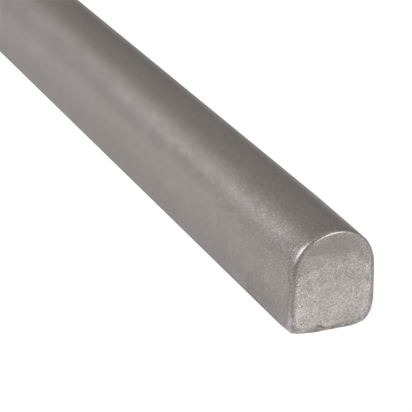 Universal Pewter Nickel 1/2 in. x 12 in. Matte Metallic Pencil Liner Wall Tile Trim (5 Linear Foot/Case)